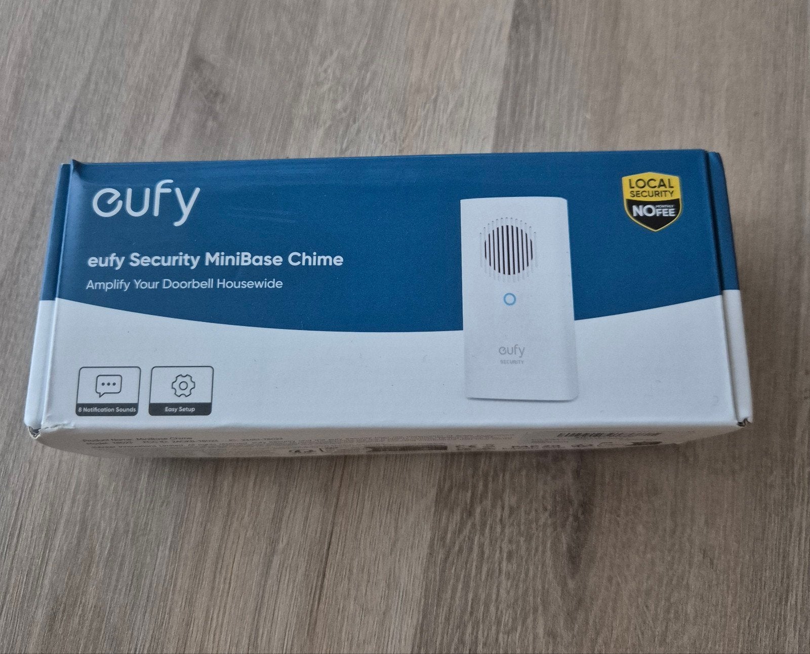 Eufy Security MiniBase Chime - Draadloze Deurbel Gong, nieuw, Huis en Inrichting, Deurbellen, Ophalen of Verzenden, Nieuw, Draadloos