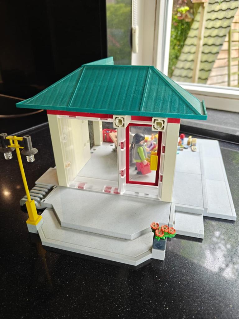 Playmobil winkelgebouw, Ophalen, Gebruikt