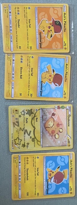 Zeldzame pokemon kaarten, Ophalen, Zo goed als nieuw, Meerdere kaarten
