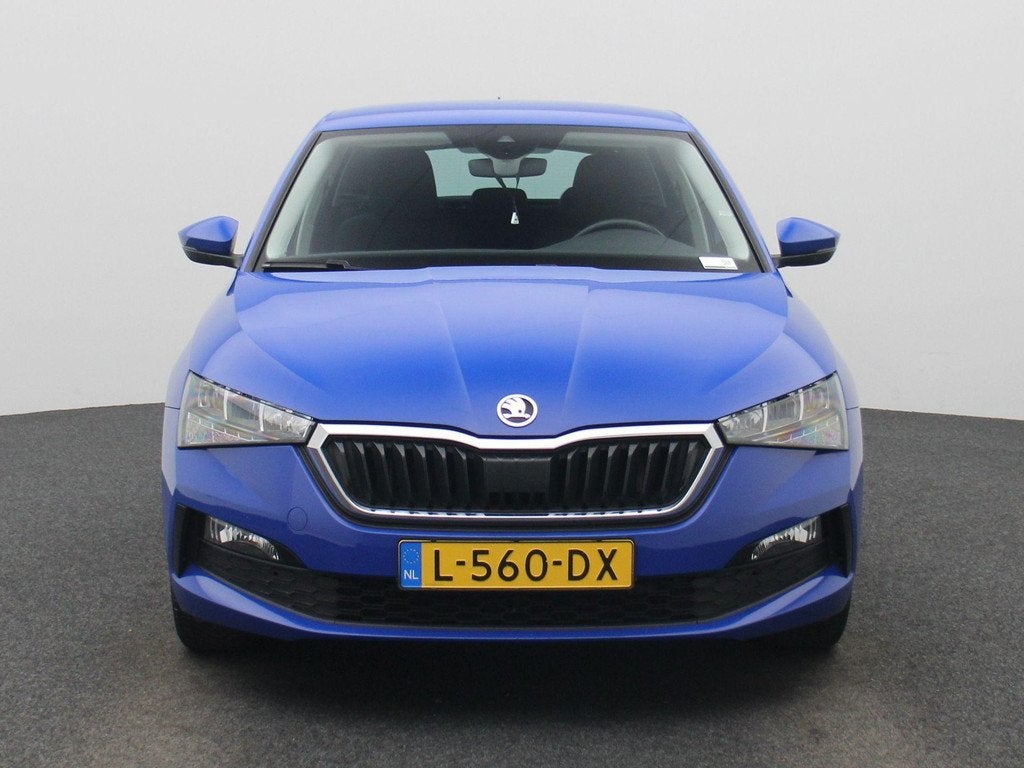 Skoda Scala 1.0 TSI Style | APPLE CARPLAY - ANDROID AUTO | C, Auto's, Skoda, 12 maanden, Scala, Gebruikt, Blauw