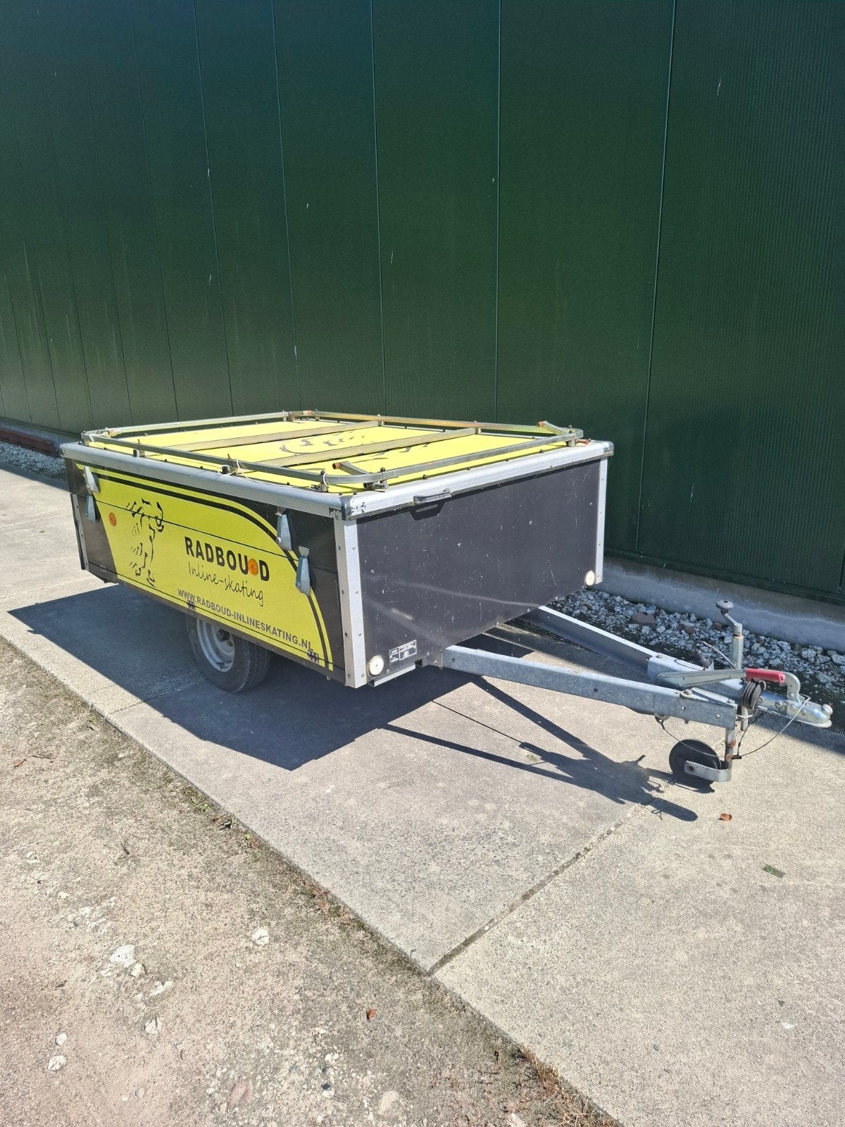 Aanhangwagen/bagagewagen, Ophalen, Gebruikt