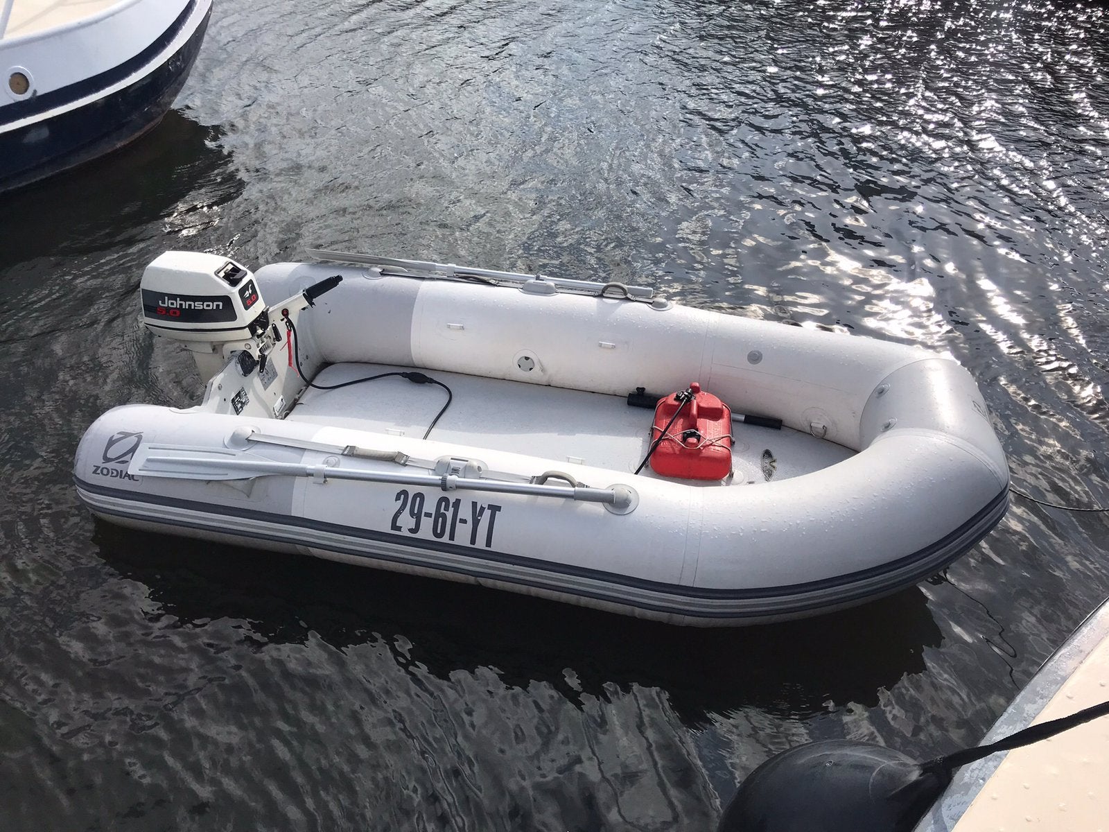 Zodiac Aero 340 en bombard 380 Aerotec te koop, Watersport en Boten, Ophalen of Verzenden, Gebruikt, Airdeck, Bombard