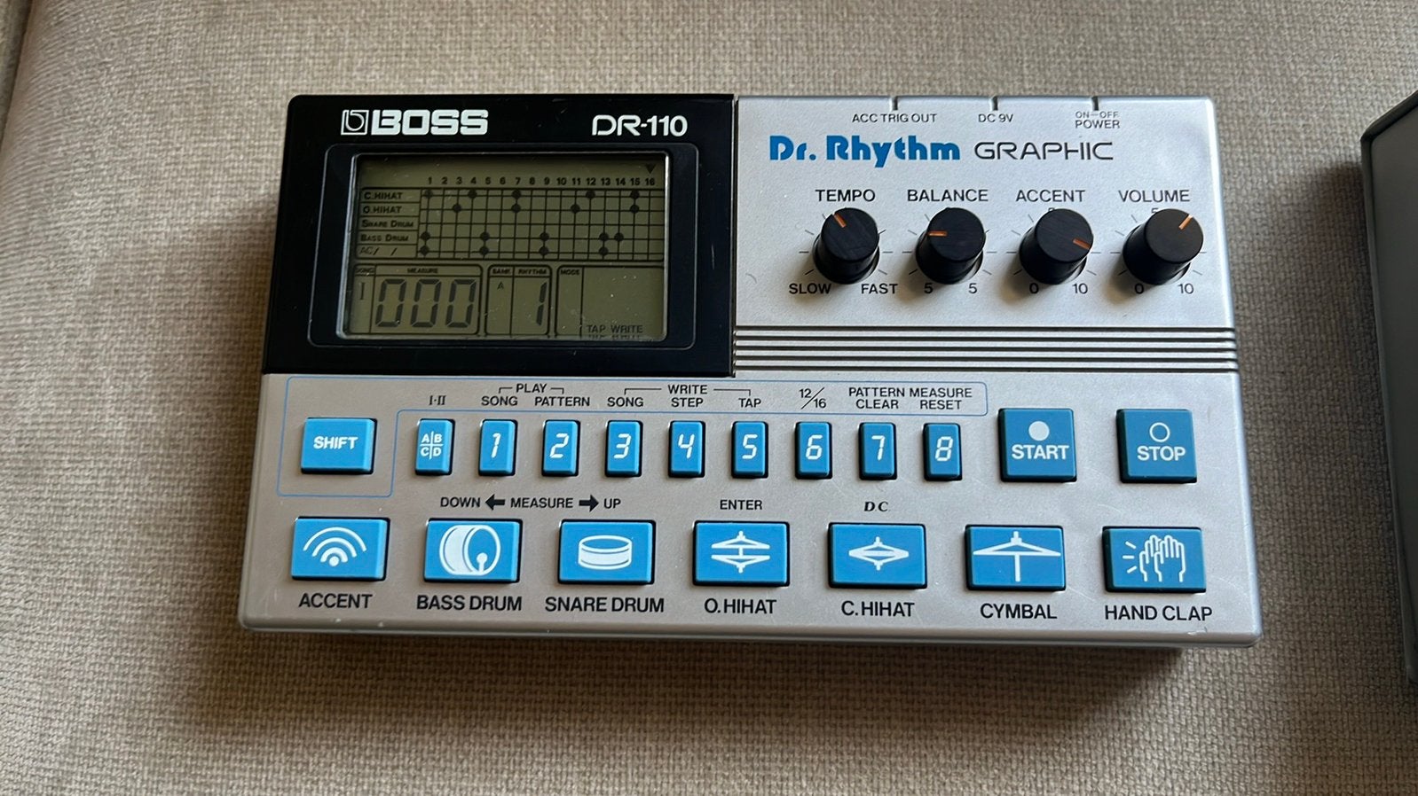 Boss Dr. Rhythm DR-110, Muziek en Instrumenten, Ophalen of Verzenden, Gebruikt, Boss