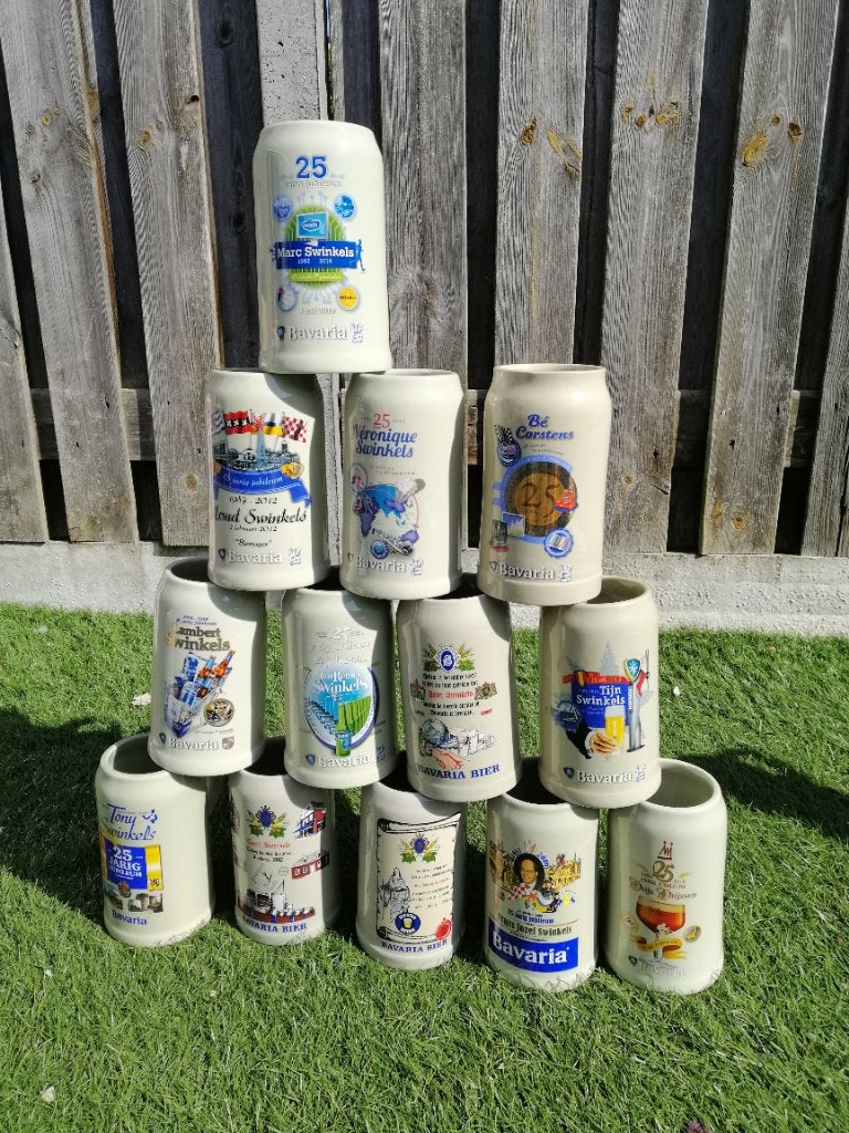 Bavaria pullen 13 stuks, Verzamelen, Biermerken, Ophalen, Zo goed als nieuw, Pul(len), Bavaria