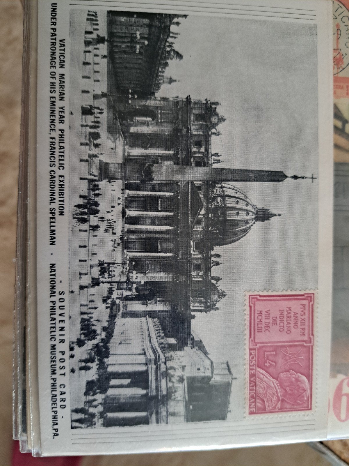 Vaticaan kaarten postzegel, Ophalen of Verzenden