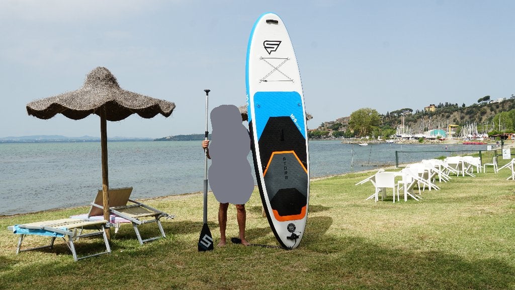 SUP board met toebehoren, Ophalen, Zo goed als nieuw, SUP-boards
