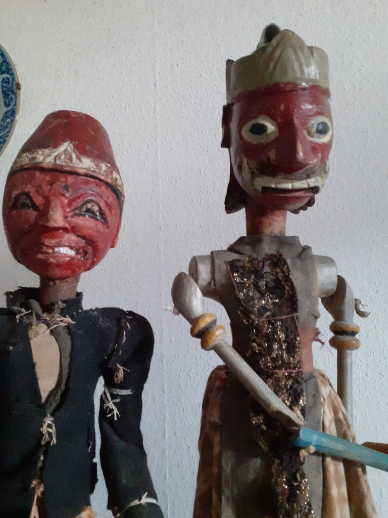 wajang poppen, Antiek en Kunst, Indonesië, Ophalen of Verzenden, Overige typen