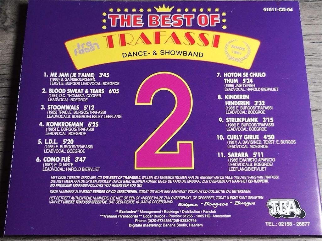 Trafassi – The Best Of [Volume 2], Cd's en Dvd's, Cd's | Latin en Salsa, Ophalen of Verzenden, Zo goed als nieuw