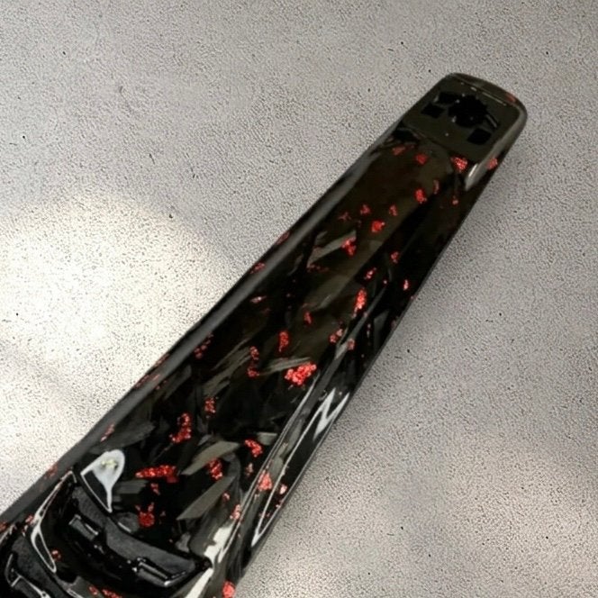 Forged carbon rood claxonneus vespa sprint/primavera, Ophalen of Verzenden