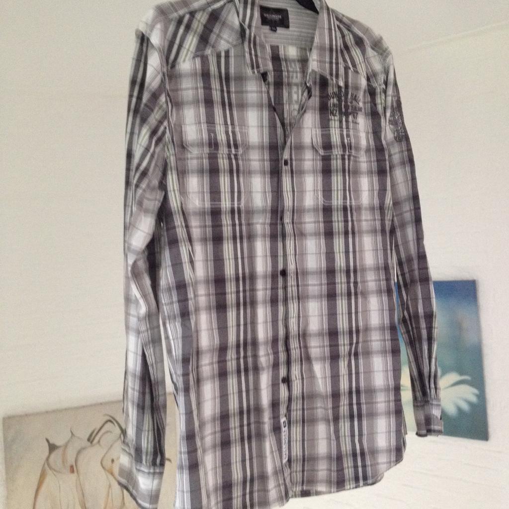 Hallinger blouse xxl, Kleding | Heren, Ophalen, Zo goed als nieuw, Overige halswijdtes