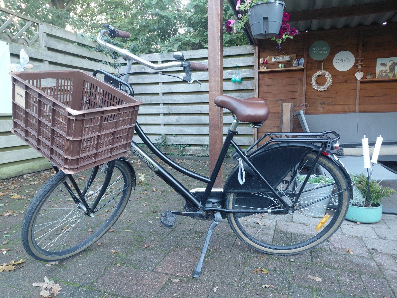26 inch Popal meisjesfiets, Terugtraprem, Gebruikt, Ophalen of Verzenden, Minder dan 47 cm