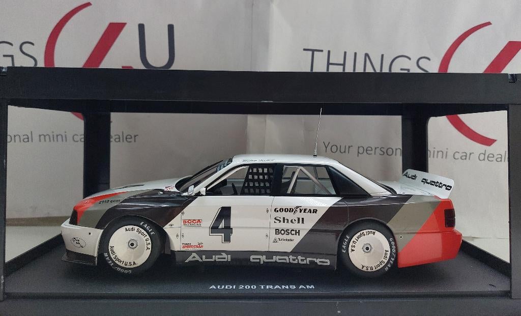 WERK83 1:18 Audi 200 quattro #4 winnaar St. Petersburg Röhrl, Hobby en Vrije tijd, Modelauto's | 1:18, Ophalen of Verzenden, Nieuw