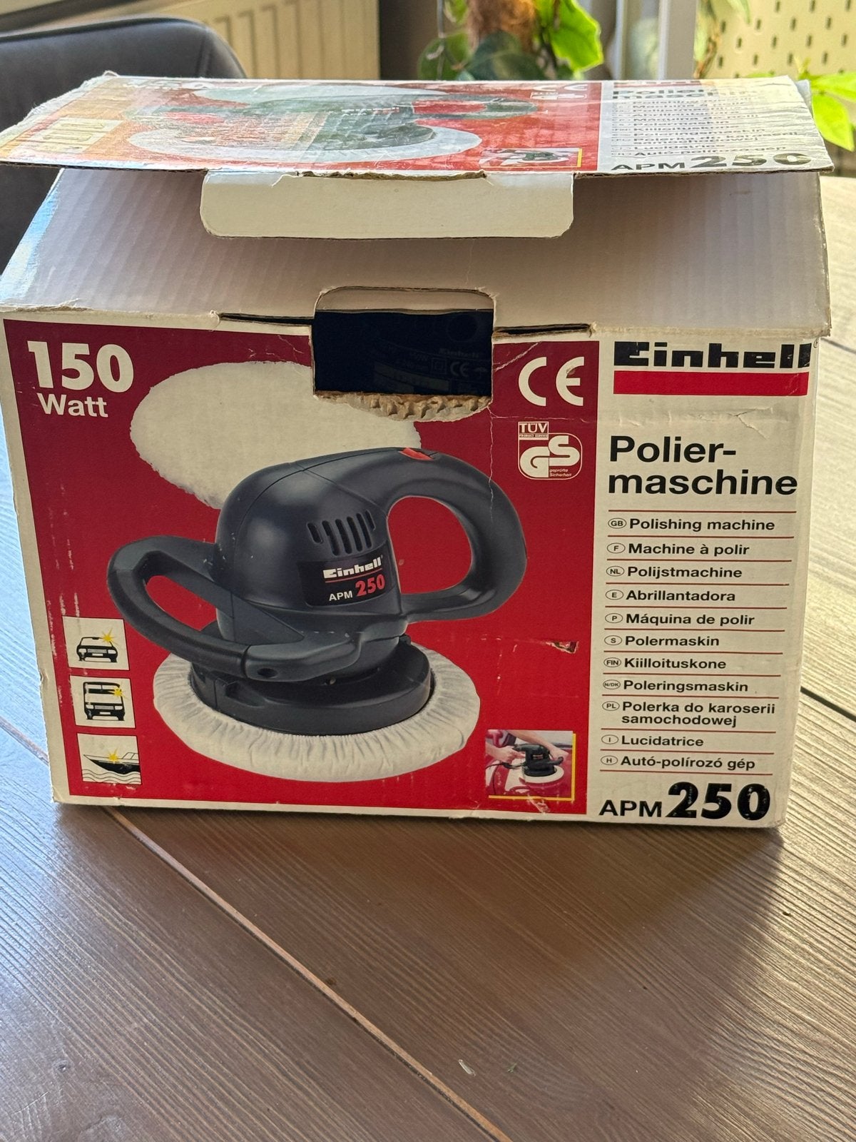 Einhell Poetsmachine APM 250 - 150 Watt, Ophalen of Verzenden, Gebruikt