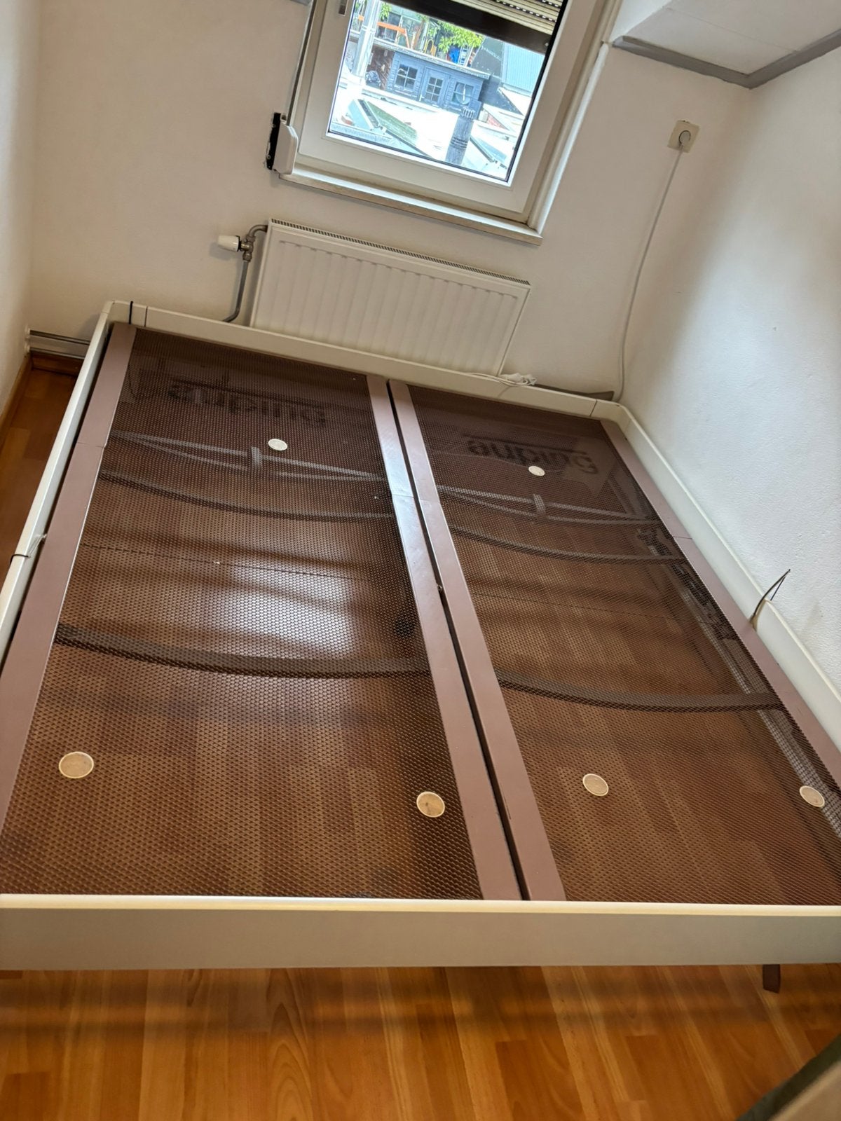 Auping tweepersoonsbed 180x200 cm met 2 nachtkastjes, Ophalen, Tweepersoons, 180 cm, 200 cm