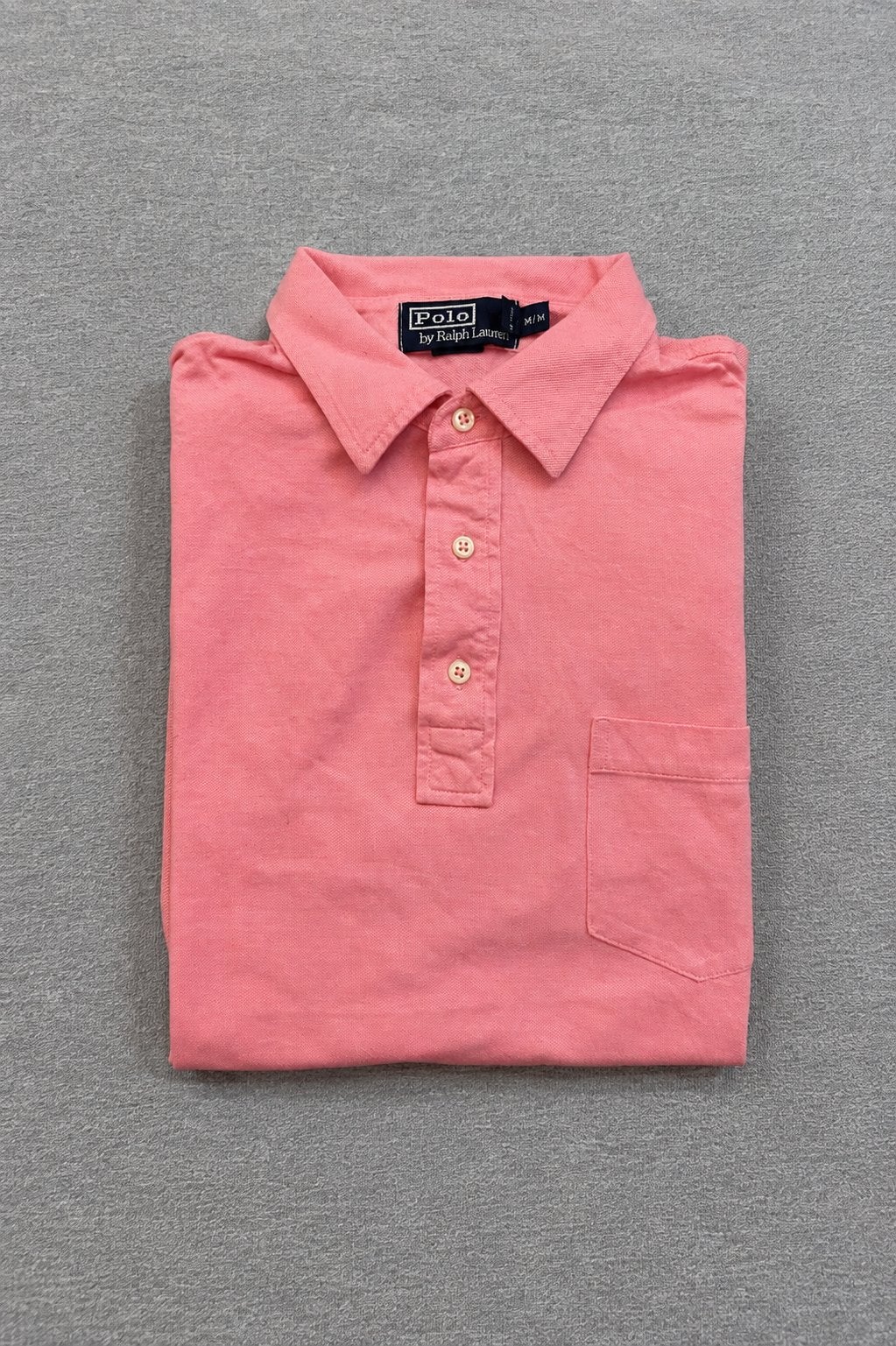 Vintage Polo Ralph Lauren Pink Polo Shirt – Size M, Ophalen of Verzenden, Zo goed als nieuw, Roze