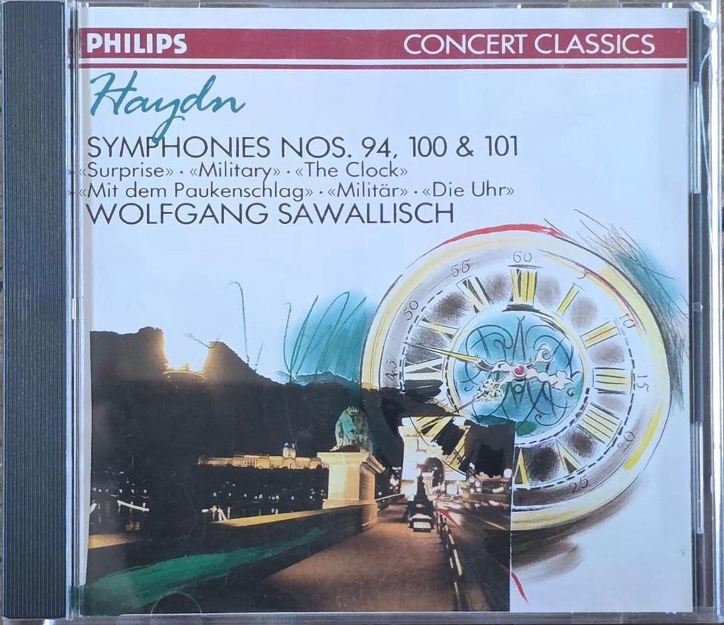 Haydn: Symfonieën 94, 100, 101 - Sawallisch (CD), Ophalen of Verzenden, Classicisme, Zo goed als nieuw, Orkest of Ballet