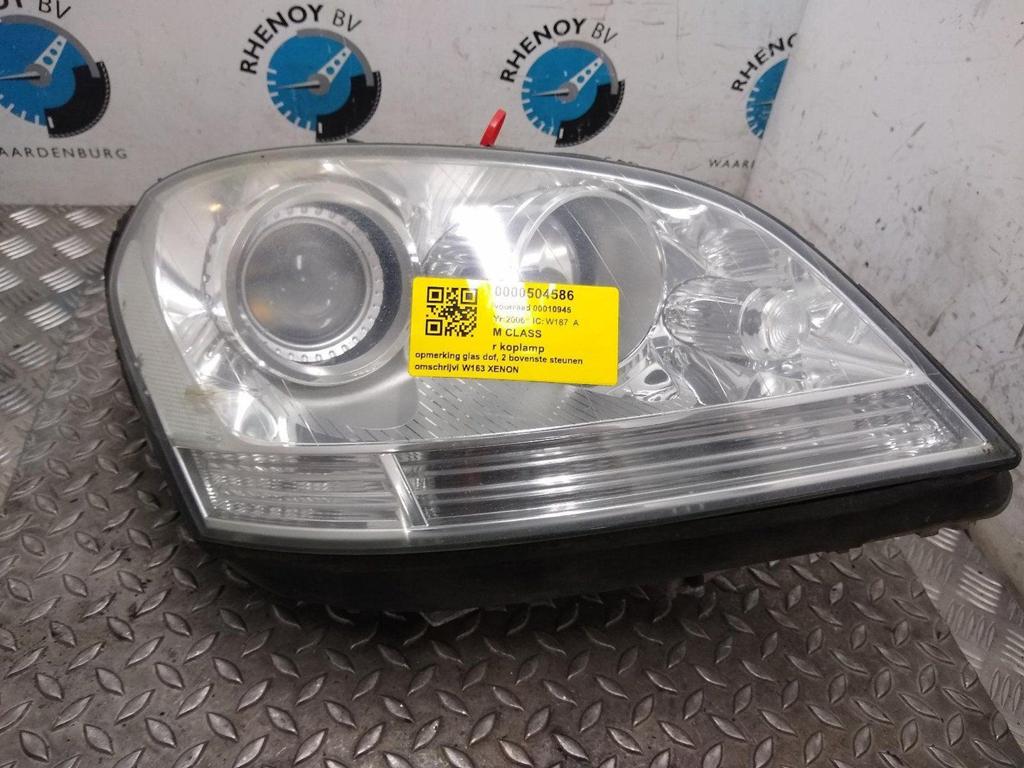 MERCEDES M CLASS 3.0 CDI ML280 KOPLAMP R 2006, Auto-onderdelen, Ophalen of Verzenden, Gebruikt, ARN erkend