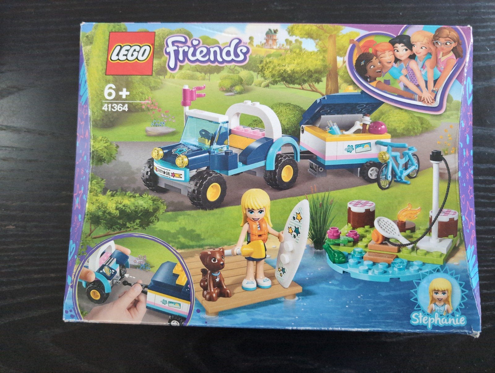 LEGO Friends 41364 Stephanie's Buggy & Trailer, Gebruikt, Lego, Friends, Ophalen of Verzenden