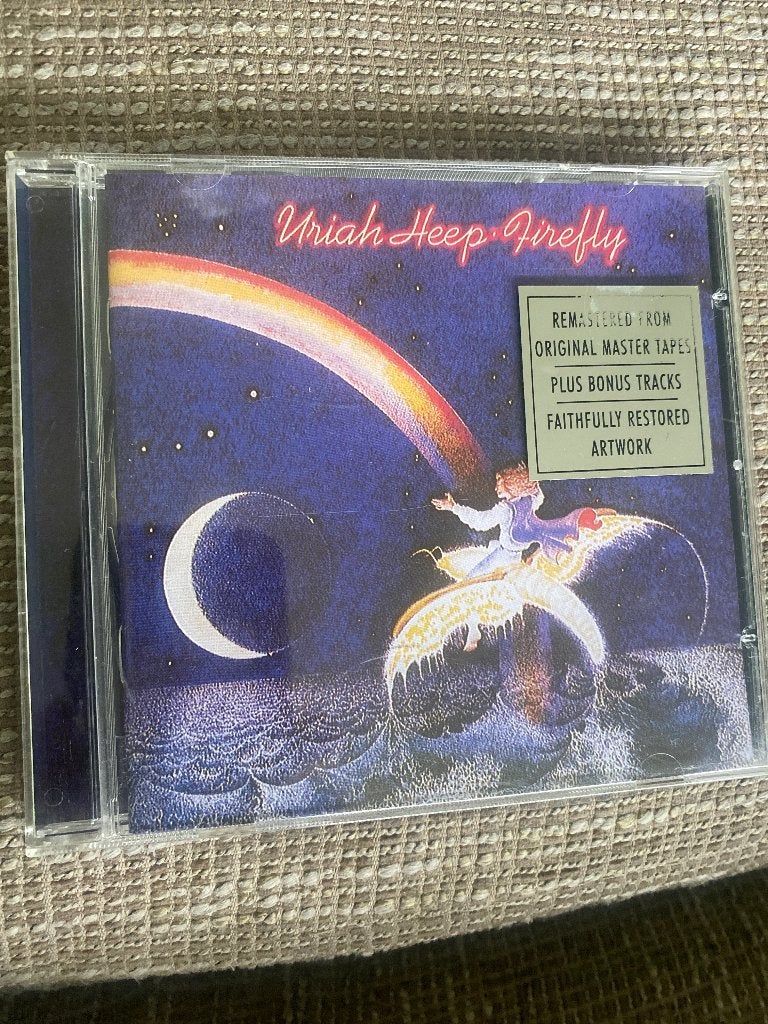 Uriah Heep - Firefly (Remastered CD met bonustracks), Rock, Met bonustracks, Ophalen of Verzenden, Zo goed als nieuw