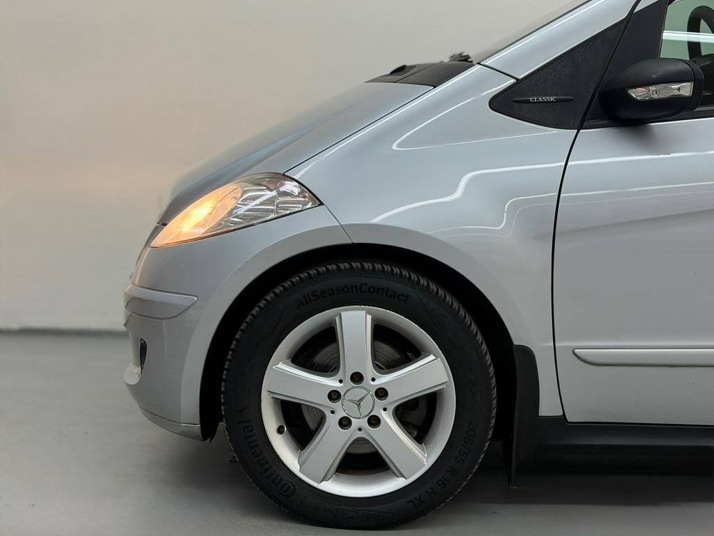 Mercedes-Benz A-klasse 170 Classic Automaat Airco APK Trekha, Auto's, Gebruikt, Zwart, 4 cilinders, 400 kg