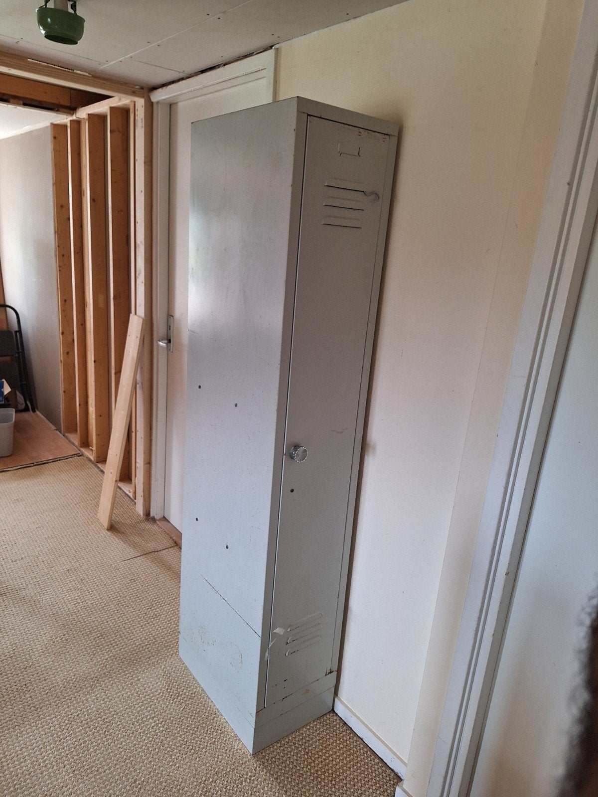 Metalen locker 180 cm hoog, Ophalen, Gebruikt, Industrieel