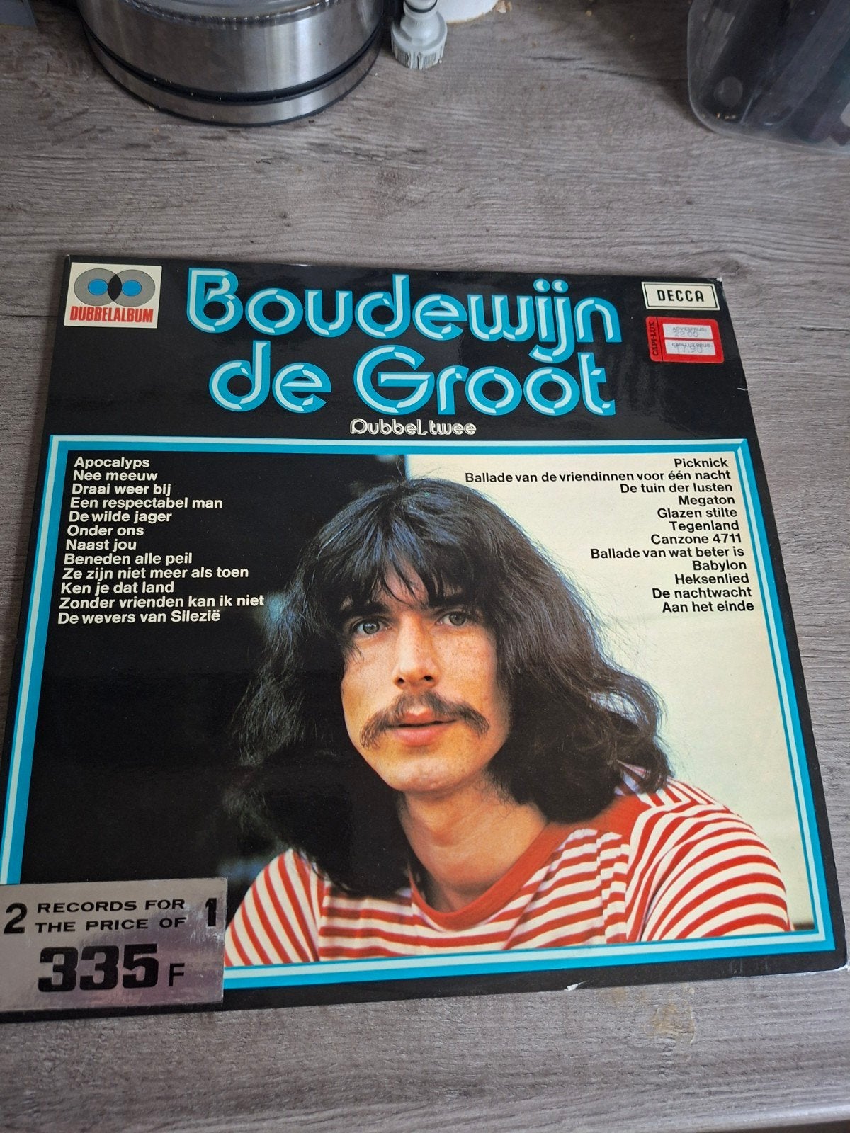Boudewijn de Groot - Dubbel.twee (Dubbelalbum), Dubbel-LP, Ophalen, Gebruikt, 12 inch