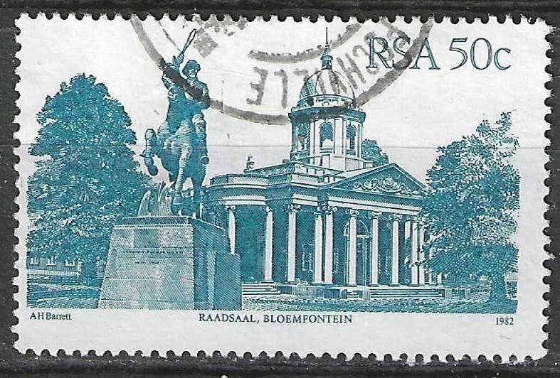 Zuid-Afrika 1982 - Yvert 520 - Raadzaal (Raadsaal) (ST), Verzenden, Zuid-Afrika, Gestempeld