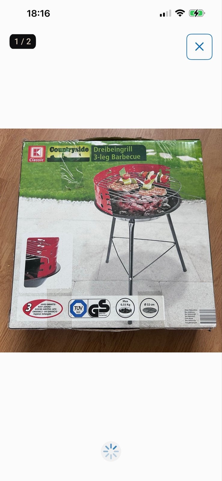 Countryside Dreibingrill 3-leg Barbecue - Nieuw in doos, Ophalen of Verzenden, Nieuw