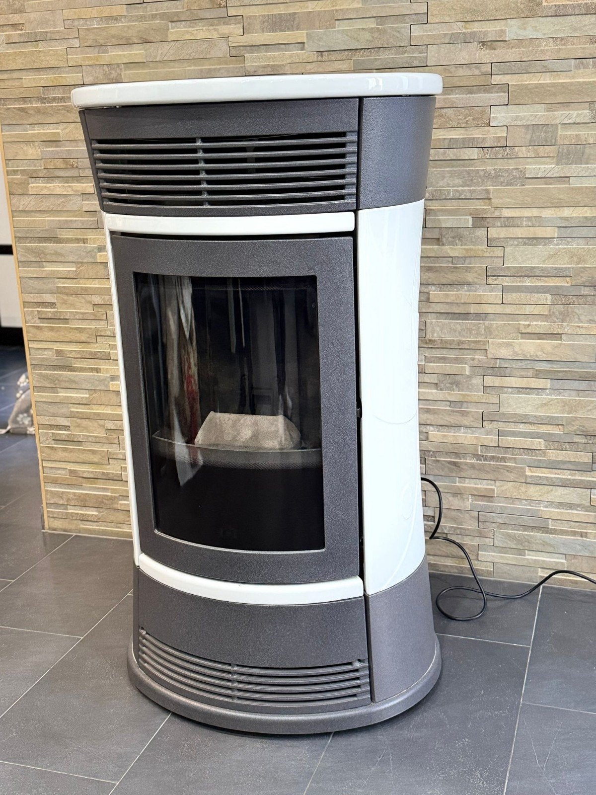 Pelletkachel Edilkamin Cherie 11kw met Levering, Ophalen, Gebruikt, Overige brandstoffen, Pelletkachel