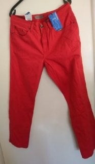 Nieuw me kaartje MILLER MONROE comfort jeans Rood 24 W34 L30, Kleding | Heren, Verzenden, Nieuw, Overige kleuren, W33 - W34 (confectie 48/50)
