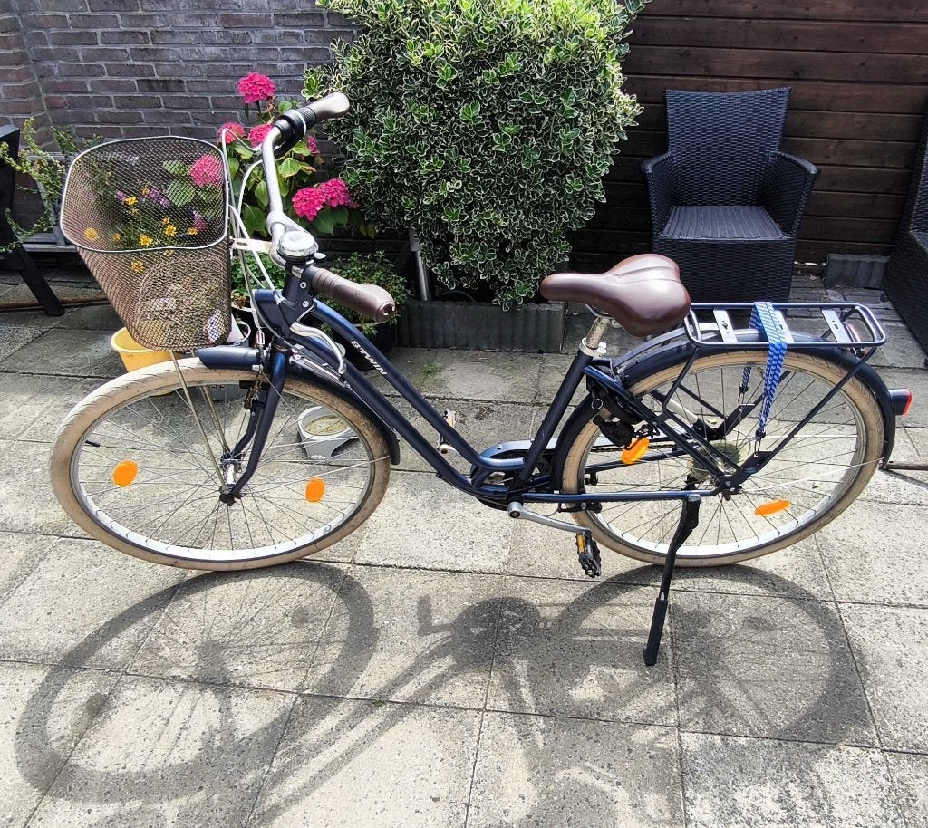 Decathlon Elops 520 Lage Instap Kinderfiets - Gebruikt, Ophalen, Decathlon Elops, Velgrem, Handrem