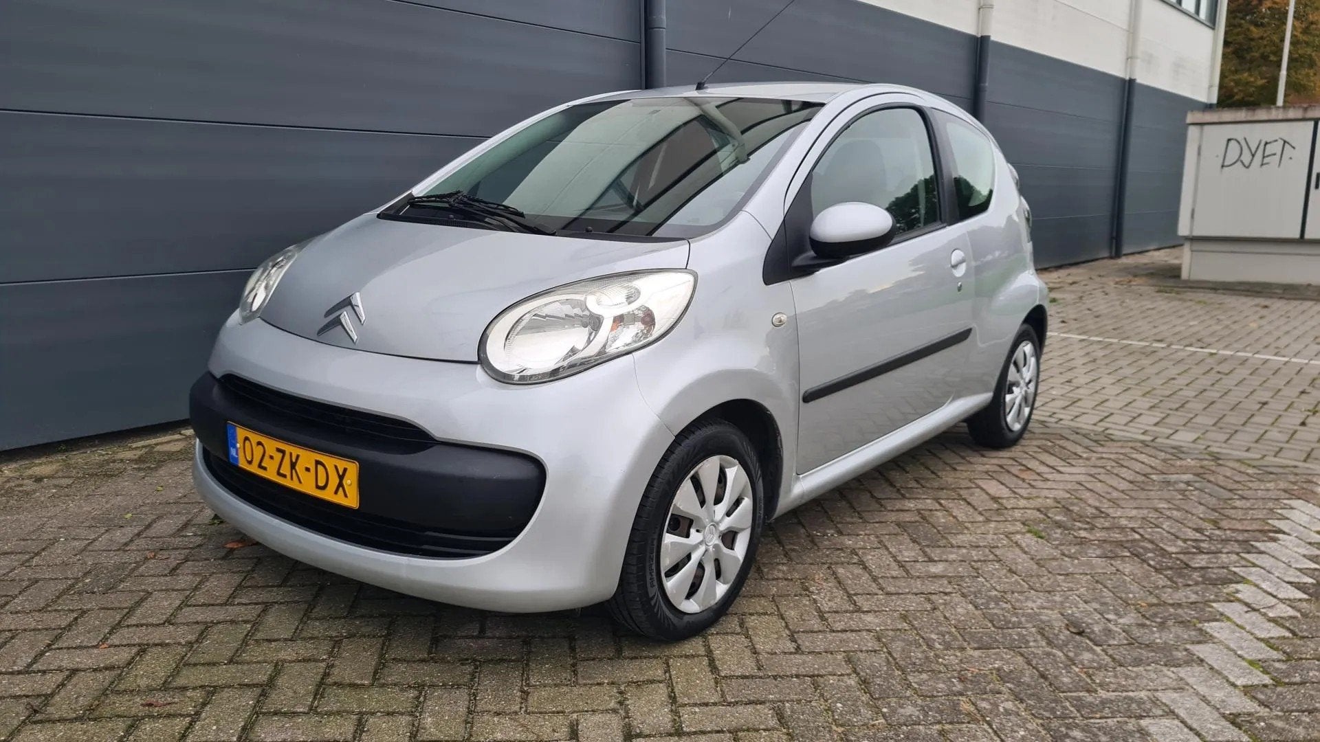 Citroen C1, Stof, Gebruikt, Zwart, 4 stoelen
