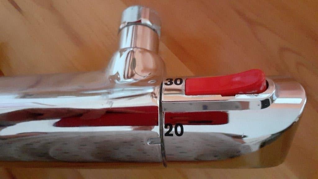 Douchemeng kraan  GROHE, Ophalen of Verzenden, Zo goed als nieuw, Rvs, Douche