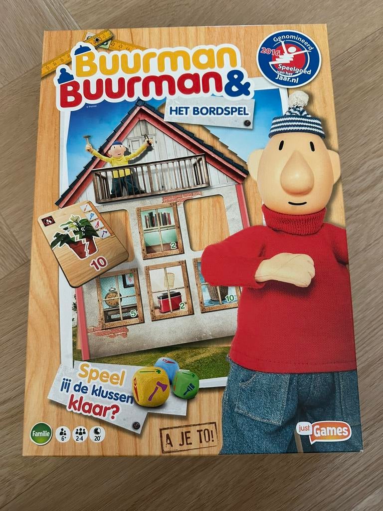 Spel buurman en buurman, Drie of vier spelers, Ophalen of Verzenden, Zo goed als nieuw