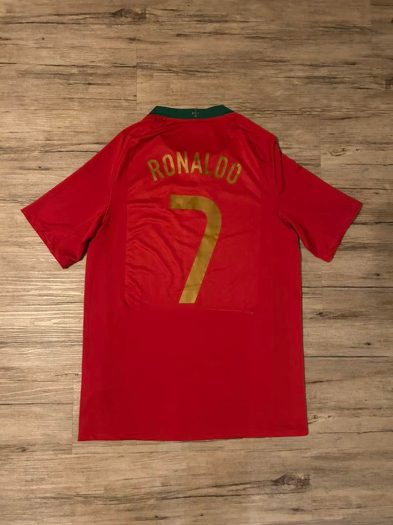 Origineel Portugal Thuisshirt 08/09 Ronaldo #7 - Maat S, Maat S, Ophalen of Verzenden, Zo goed als nieuw, Shirt