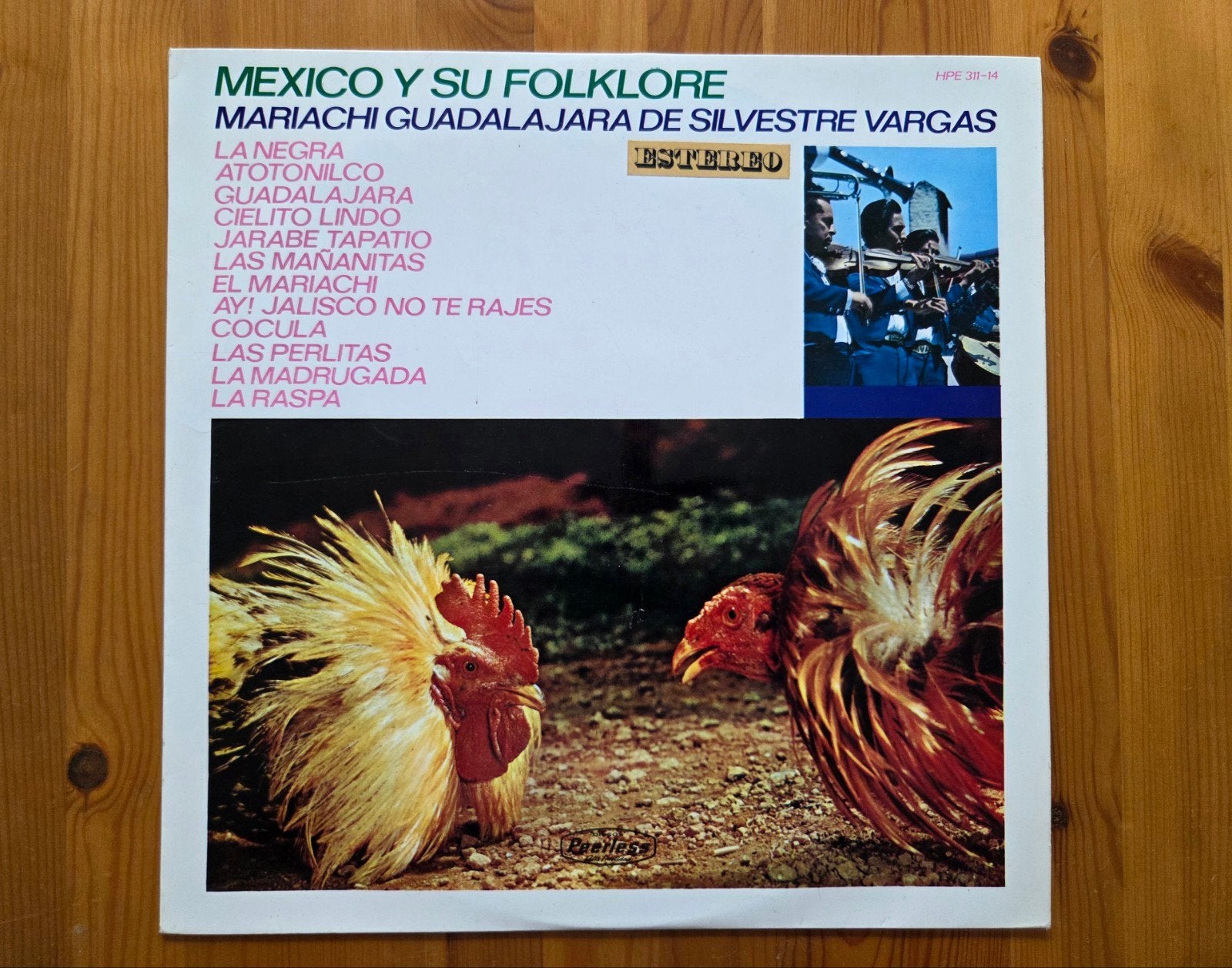 Mariachi Guadalajara Silvestre Vargas - México y su Folklore, LP, Gebruikt, Ophalen of Verzenden, Latijns-Amerikaans
