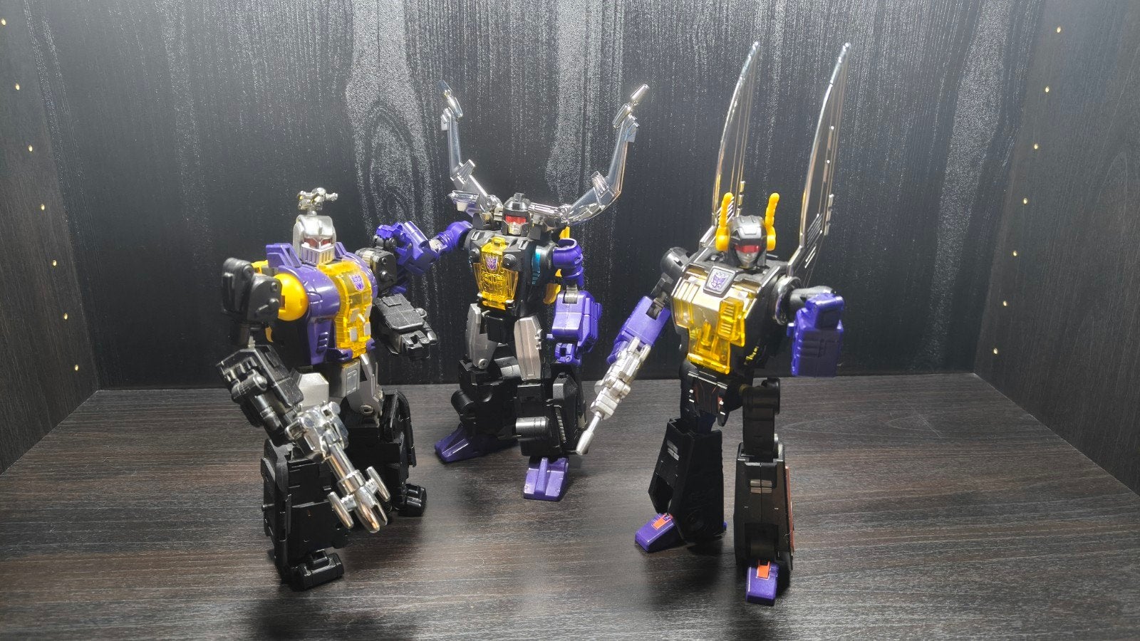 Badcube Insecticons Hypno, Claymore, Kickbutt (Masterpiece), G1, Ophalen of Verzenden, Zo goed als nieuw, Decepticons