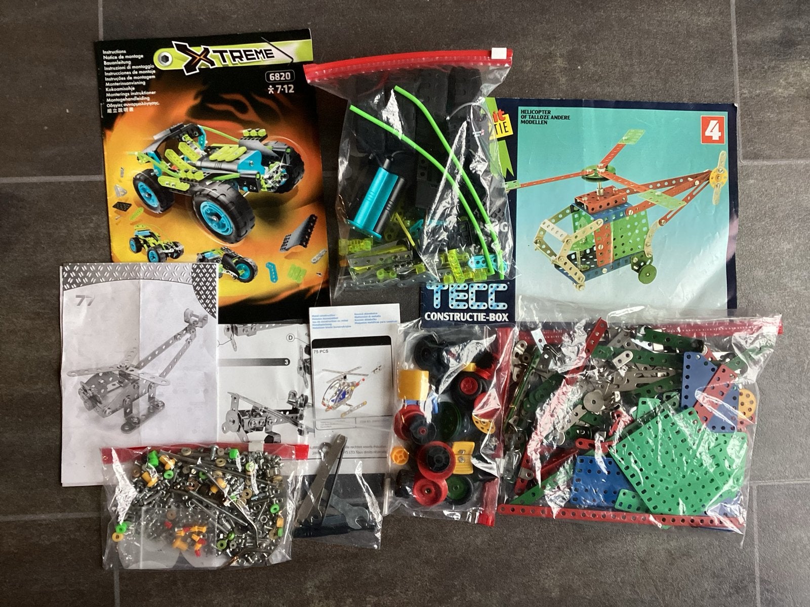 Grote Meccano collectie: Retro & X-Treme met motor, Ophalen of Verzenden, Gebruikt, Overige merken
