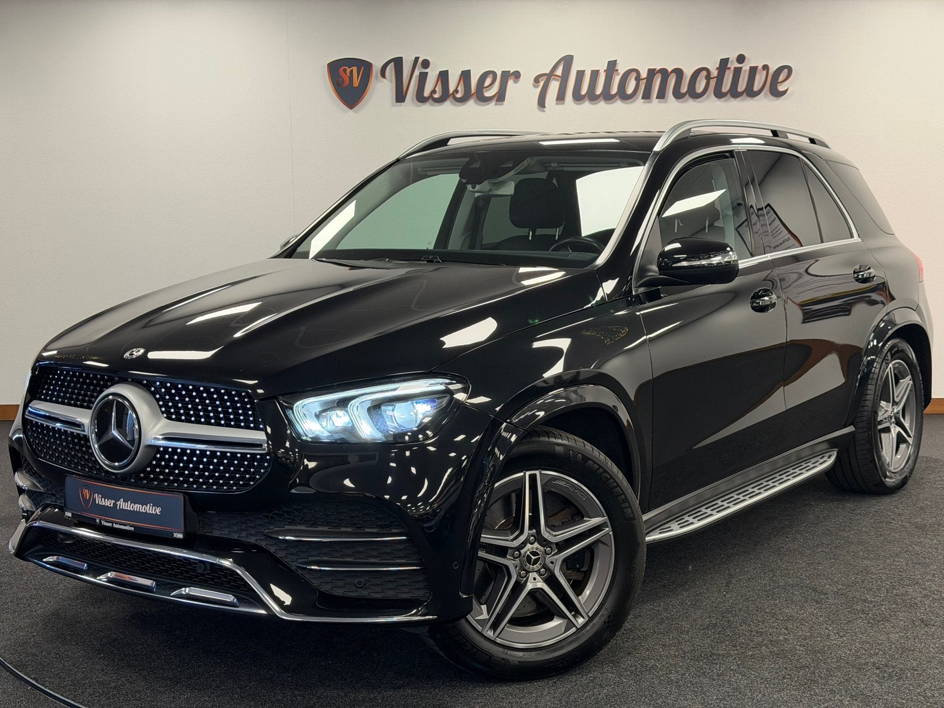 Mercedes-Benz GLE-klasse 450 4MATIC*Mild-Hybride*Navi*Cruise, Auto's, Euro 6, 367 pk, Zwart, Bedrijf