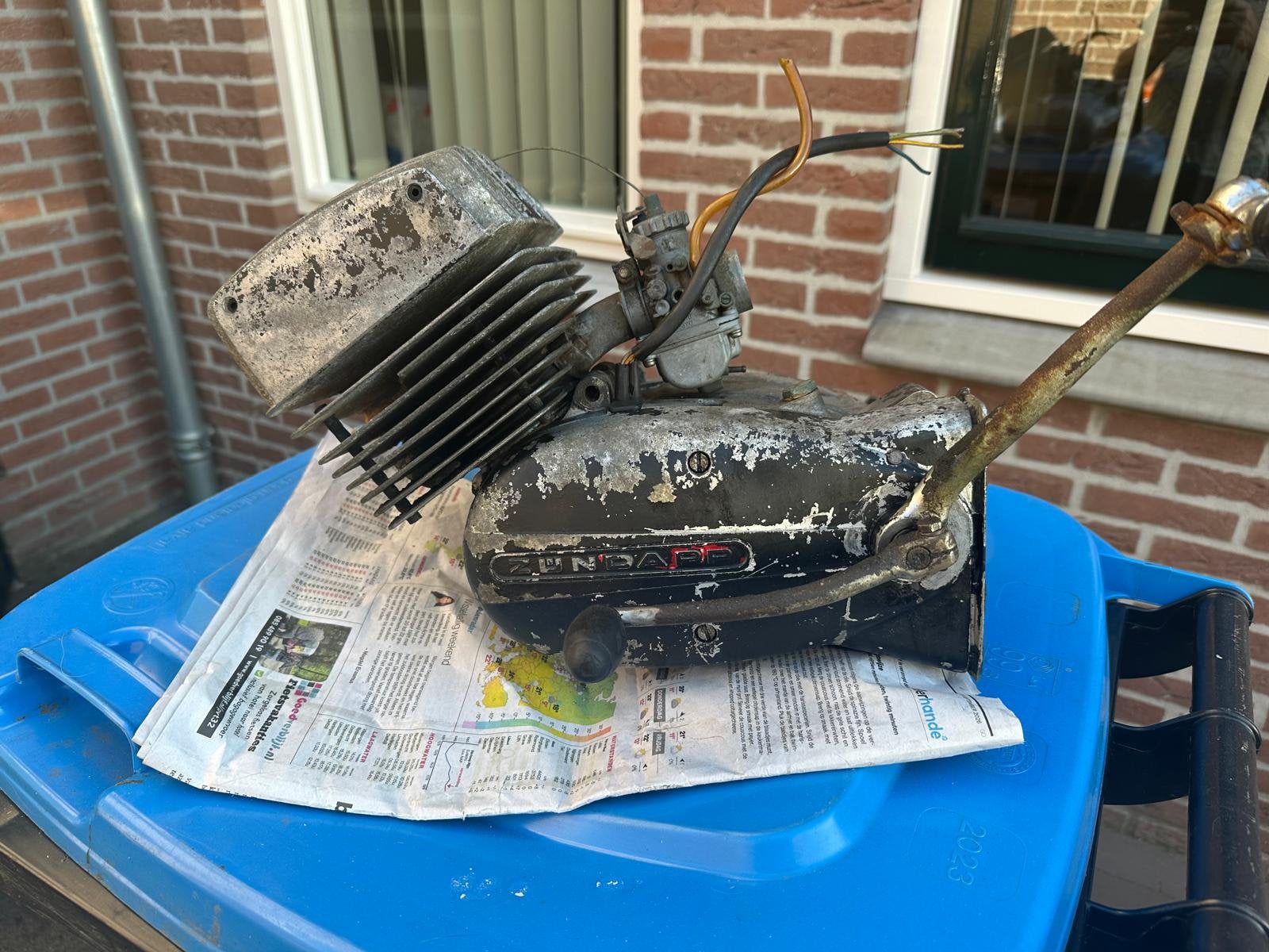 Zundapp ronde 5 bak, Ophalen of Verzenden, Gebruikt, Blok