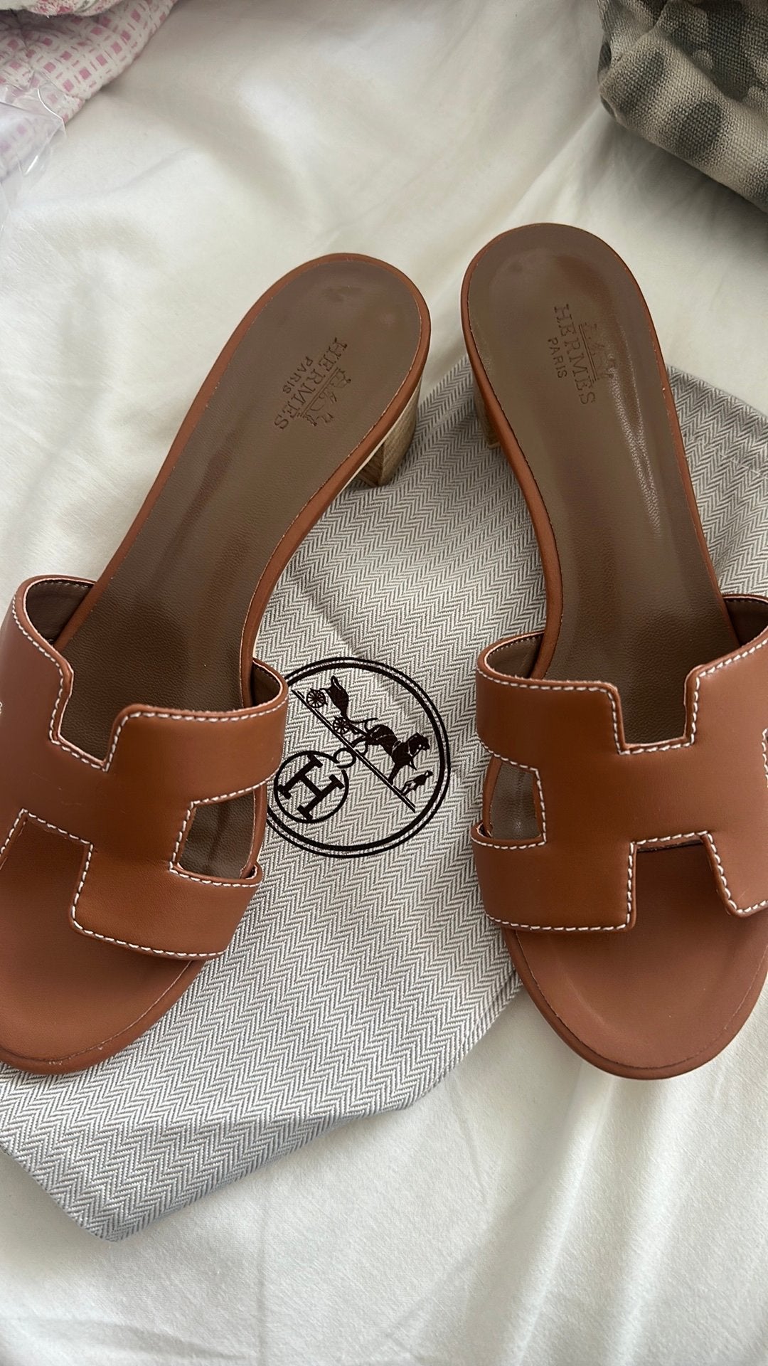 Dames slippers, Schoenen met lage hakken, Bruin, Nieuw, Ophalen of Verzenden