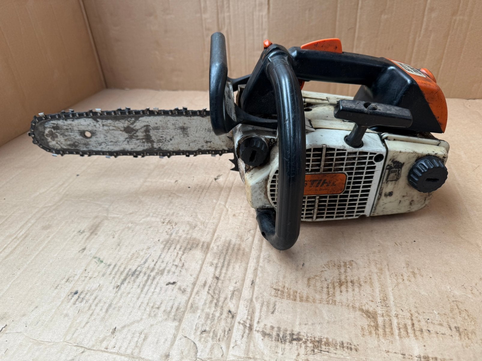 Stihl 020T tophandle kettingzaag, Ophalen of Verzenden, Gebruikt