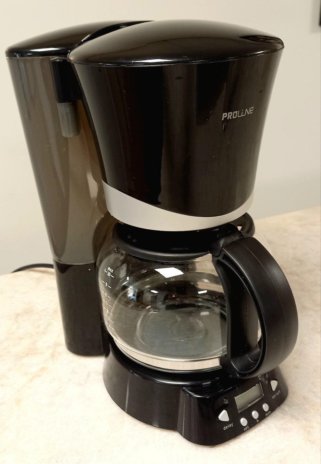 Proline Koffiezetapparaat, Ophalen