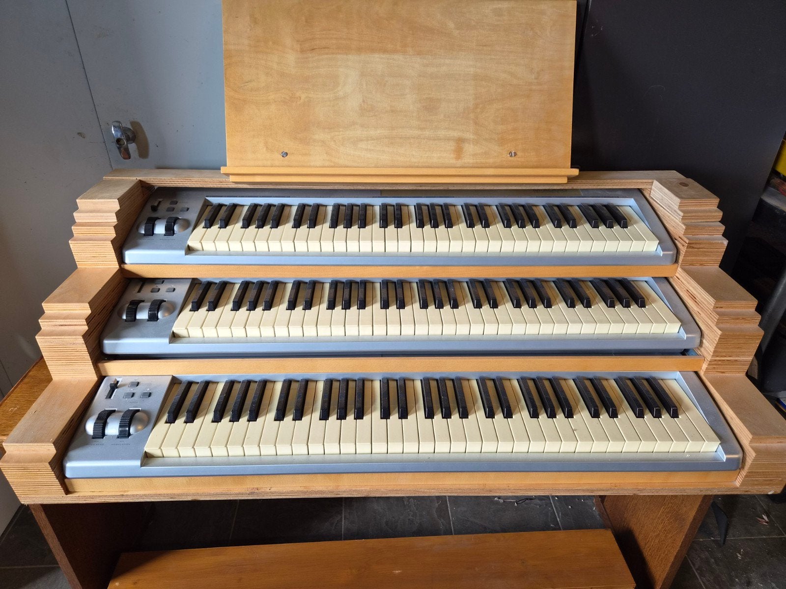 Klassiek Orgel met Drie Klavieren en Pedaal, Muziek en Instrumenten, Ophalen, Gebruikt, 3 klavieren, Orgel