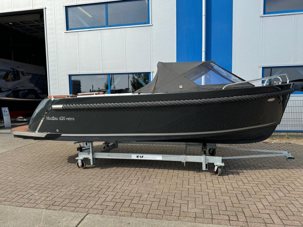 Maxima 620 MC Retro met Honda 30pk, Watersport en Boten, Overige typen, Nieuw, 2 m, Maxima