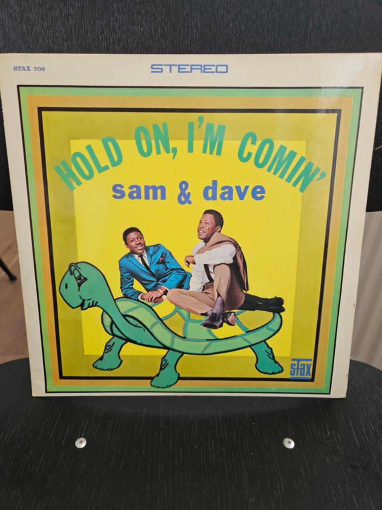 Sam & Dave - Hold On, I'm Comin' LP (Stax 708), Fotohoes, Ophalen of Verzenden, Gebruikt, 12 inch