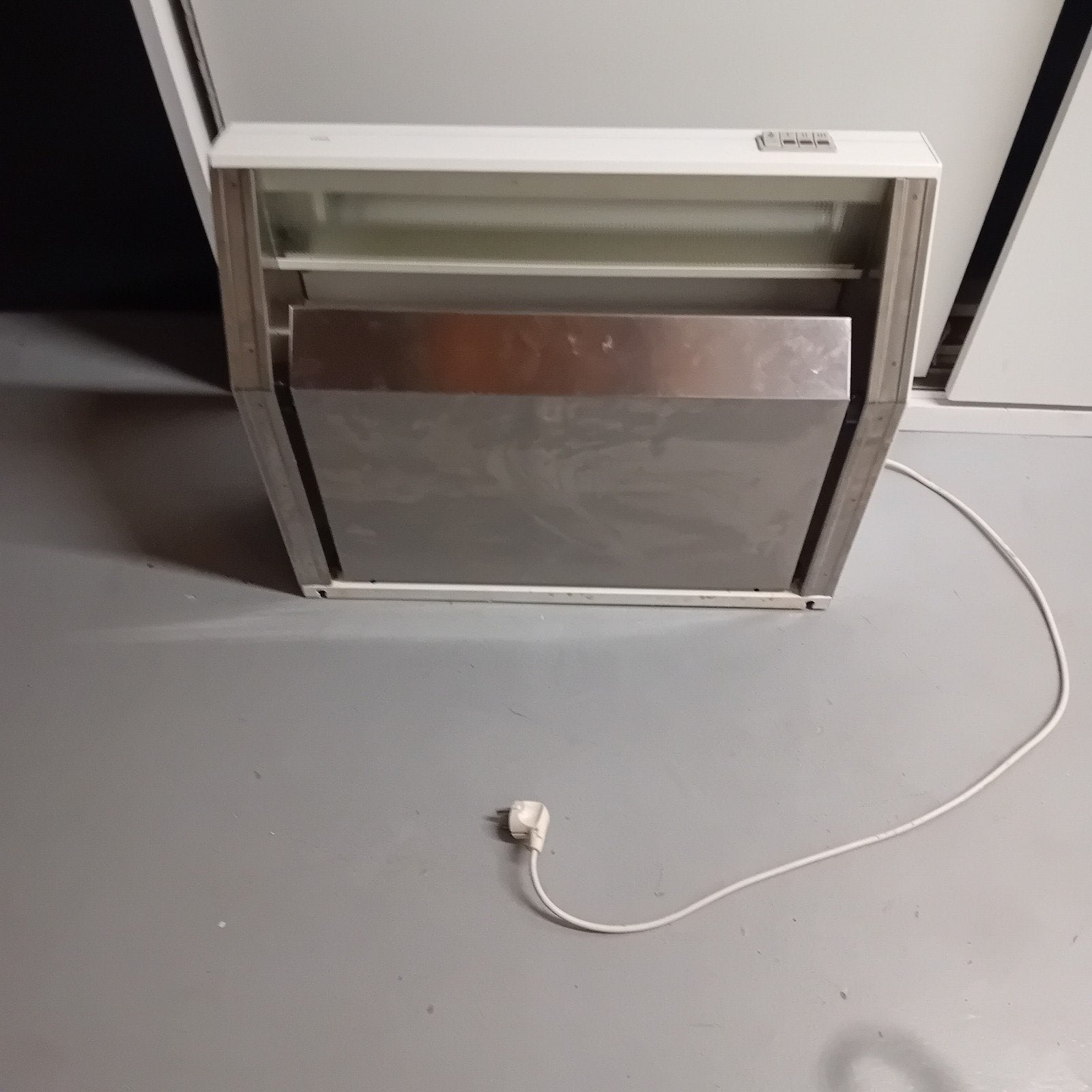 Itho Afzuigkap - Vlakschermkap - Gebruikt, Gebruikt, Minder dan 200 m³ per uur, Ophalen of Verzenden, Inbouw