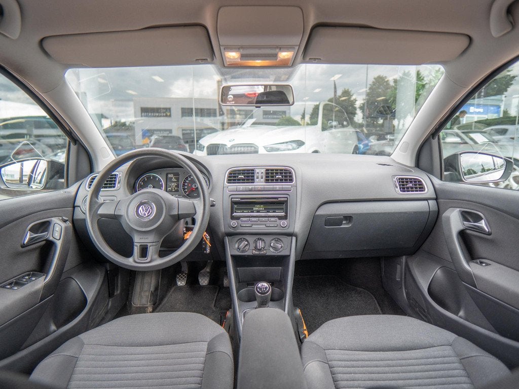 Volkswagen Polo 1.2 TSI BlueMotion Comfort Edition | Airco |, Voorwielaandrijving, Euro 5, Stof, Zwart