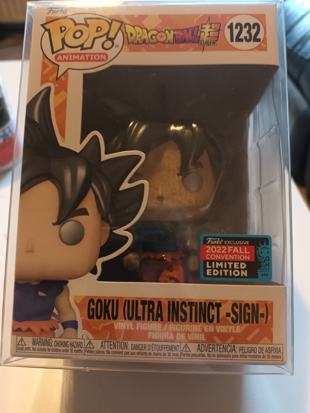 Funko Pop! Dragon Ball Super Goku Ultra Instinct #1232, Ophalen of Verzenden, Nieuw
