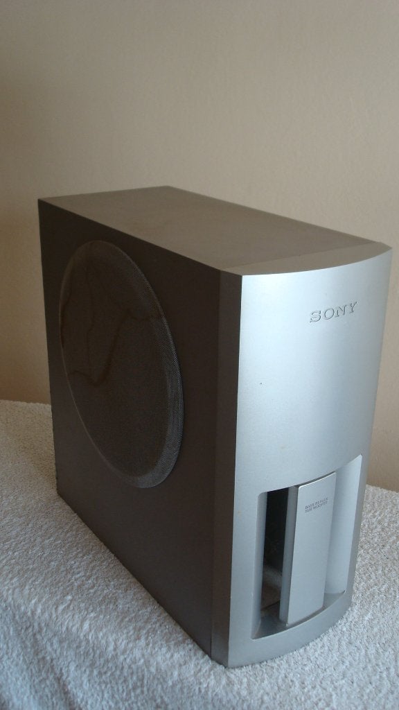 Sony bas reflex subwoofer SS-WS300, Verzenden, Minder dan 60 watt, Subwoofer, Sony